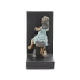 thumbnail image 6 of DecMode 5" People Black Polystone Bookends with Swing Set (Set of 2), 6 of 11
