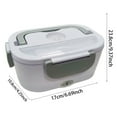 thumbnail image 2 of Portable Lunch Warmer for Outdoor Travel Insulated Heating Container with Adjustable Temperature Control and Rechargeable Battery for Camping and Hiking, 2 of 5