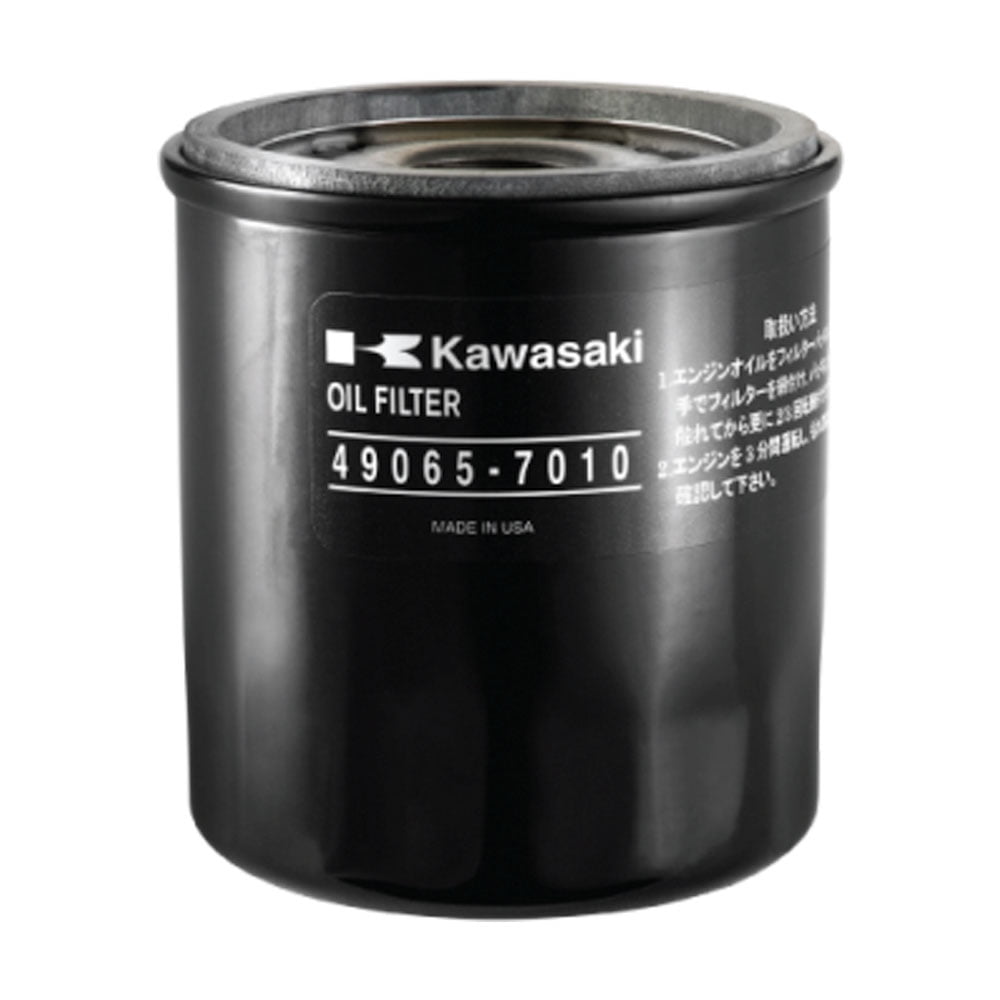 GoMyself 49065-0724 Oil Filter 49065-2071 49065-7010 AM107423 120-634 Replacement for Kawasaki 1016467 41016467 Kubota T1460 T1560 T1700H T1770 with Fuel Filter 