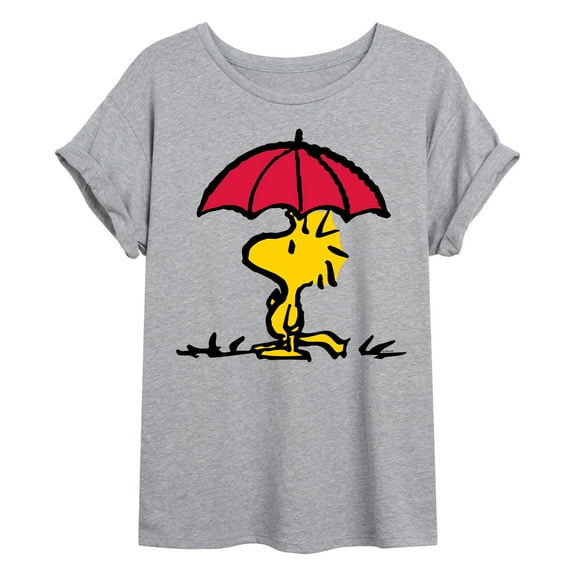 Peanuts - Woodstock - Women's Oversized Graphic T-Shirt