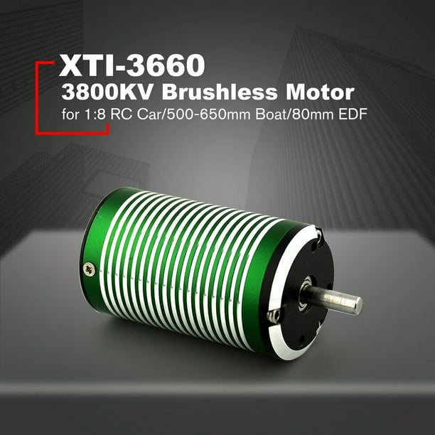 XTEAM XTI3660 3800KV Brushless Motor for 18 RC Car/500650mm Boat/80mm EDF ND