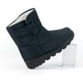 thumbnail image 2 of Women's Winter Snow Boots - Slip-On Shoes with Thick Anti-Slip Sole for Cold Weather, Outdoor & Casual Wear, 2 of 13