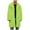 Green, variant on Men's Faux Fur Coat Mid Length Notch Lapel Collar Fluffy Jacket Long Trench Coat Cardigans Winter Warm Outerwear (XL, Khaki)