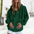 thumbnail image 2 of CHUMUD Women's Drawstring Hoodies Casual Long Sleeve Hooed Sweatshirts Pullover 2025 New Outfits Comfy Solid Fall Tops, 2 of 5
