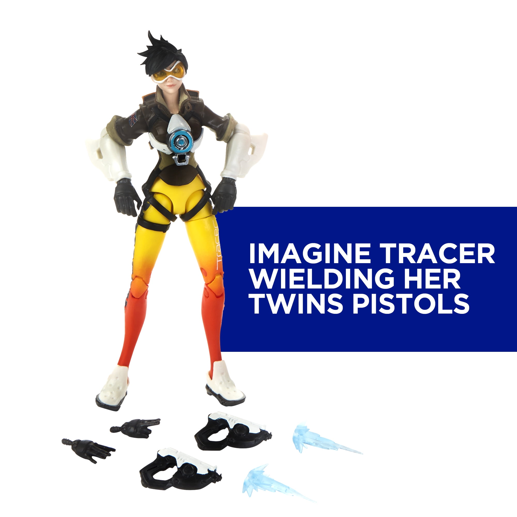 Hasbro Overwatch Ultimates Series Tracer 6 Collectible Action Figure