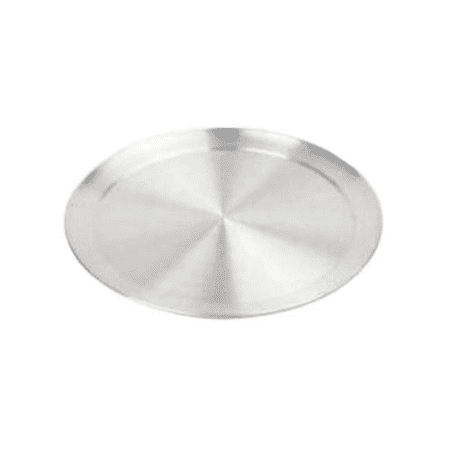 

Winco 14 Wide Rim Aluminum Pizza Pan Silver