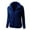 Blue, variant on Njoeus Women's 2023 Winter Coat Casual Lapel Fleeces Jacket Warm Long Sleeve Soft Full-Zip Sherpas Fall Jackets Outwear with Pockets S-XXL
