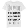 thumbnail image 2 of Elevenparis Mens Human Graphic T-Shirt white XL, 2 of 2
