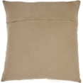 thumbnail image 2 of Nourison Natural Leather Hide Modern Woman Multicolor 20" x 20" Throw Pillow, 2 of 5