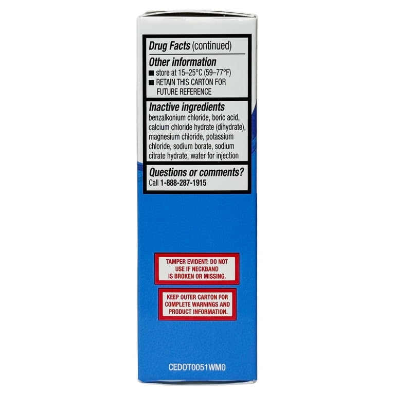 Equate Optimal Lubrication and Hydration Eye Drops, 0.5 fl oz