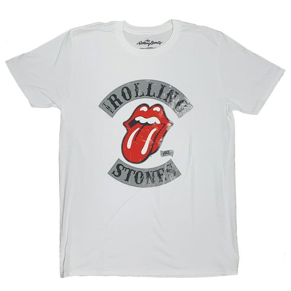 Men's Rolling Stones Tour 78 Slim Fit T-shirt Small White