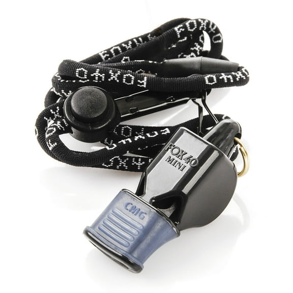 Fox 40 Mini CMG Whistle with Lanyard