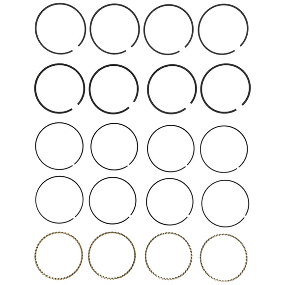 Hastings 2C5673 4-Cylinder Piston Ring Set