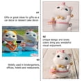 thumbnail image 3 of Supvox Resin Cat Figurine Beige Multi-Purpose Car and Cake Adornment, 3 of 8