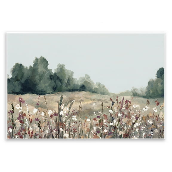 Stupell Industries Muted Meadows Landscape Wall Plaque Art design by Hannah Dawson, 10 x 15