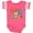 Football Pink and White, variant on Inktastic Its My Birthday- Circus Train 2nd Birthday Boys or Girls Baby Bodysuit