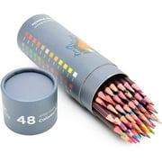 ART-N-FLY Oil Pastel Pencils for Artists 48 ct - Oil Based Colored Pencils - Drawing, Sketching and Adult Coloring - Soft Core Art Coloring Pencils Set with Skin Tone