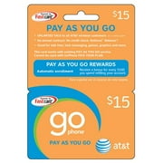 AT&T $15 Prepaid Card