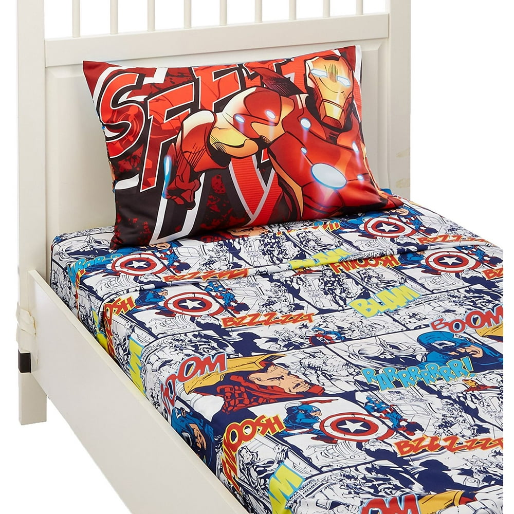 Marvel Avengers 2 Twin Sheet Set