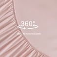 thumbnail image 4 of Davulos 7 Pieces Bed in a Bag Queen Comforter Set Pink, Soft Shabby Chic Bedding Set Geometric Boho Bohemian Bed Set with Comforter, Sheets, Pillowcases & Sham, 4 of 9