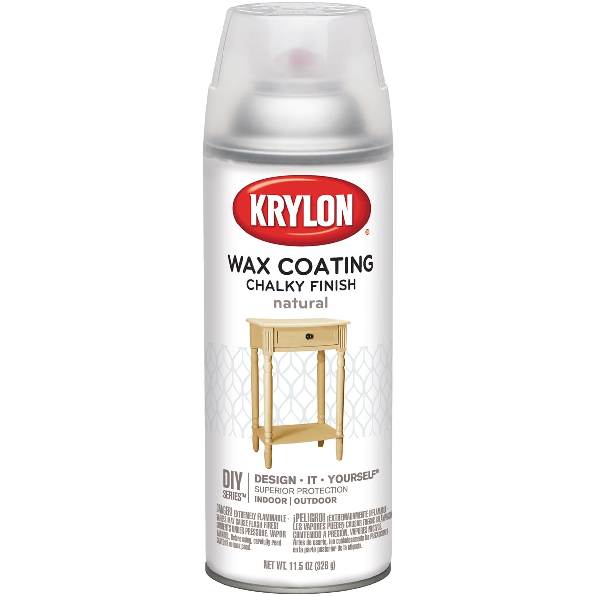 Krylon Chalky Finish 11.5oz Wax Coating Natural