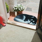 WJSXC Home and Kitchen Savings Clearance 2023! 3D Cute Pet Dog Themed Carpet,Welcome Floor Doormat 34.25x15.74in Non Slip Floor Mat Summer Holiday Funny Novelty Door Mats Indoor Outdoor Decor