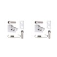 thumbnail image 4 of Redempat Provides Better Engine Filtration Intake Manifold For 20 Inlet Improves Engine Sound Bracket Silver 21.3*23*12.6mm,03L129711AG 2Set, 4 of 6