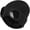 Black, variant on Goggle Knitted Fleece Lined Beanie Hat, Unisex Chunky Soft Slouchy Cuffed Warm Winter Headwear