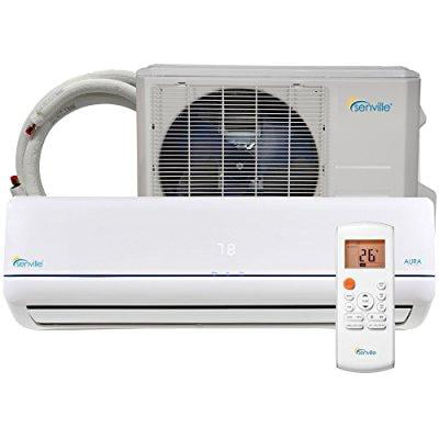 senville sena-09hf-z 9000 btu 25 seer split air conditioner and heat pump,
