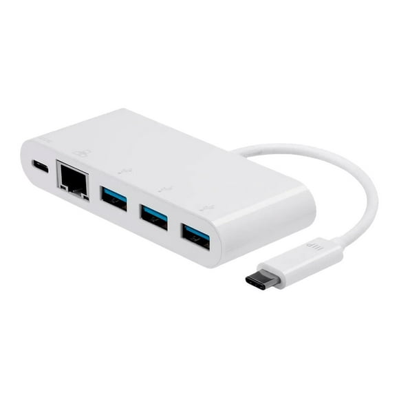 Monoprice Select Series - Docking station - USB-C - 1GbE