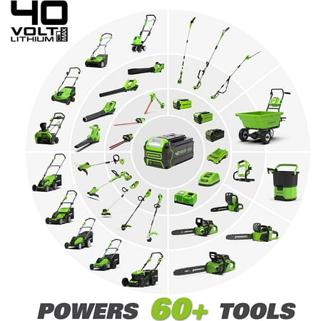 Greenworks - 800 PSI 40-Volt Cordless Bucket Pressure Washer (Battery not Included) - Black/Green