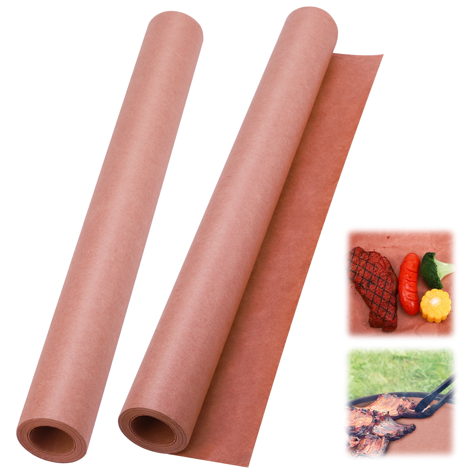 Meat Hugger Pink Butcher Paper Roll With Dispenser Box