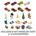 thumbnail image 3 of Hot Wheels Advent Calendar, Toy Cars For Kids 3 Years Old & Older, 3 of 6