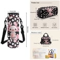 thumbnail image 6 of Yspwyqan Cherry Blossom Axolotl Kids Backpack Set for Girls Ages 8-15, 4 Piece Back to School Backpack, 17" Lightweight Large School Bags Set with Lunch Bag Pencil Case Water Bottle Bag, 6 of 7