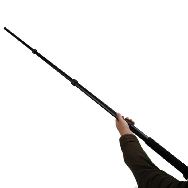 Micro Boom Pole Micrófono Soporte de micrófono Boompole de 3 secciones Extensión de 67.5 pulgadas