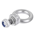 thumbnail image 4 of Uxcell Lifting Eye Bolt M Male Thread with Hex Screw Nut Gasket 0.39x 0.24 inch, 4 of 5