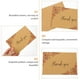 thumbnail image 4 of 10 tarjetas de agradecimiento Kraft, tarjetas de notas vintage, tarjetas de agradecimiento, tarjetas de notas multiusos, 4 of 7