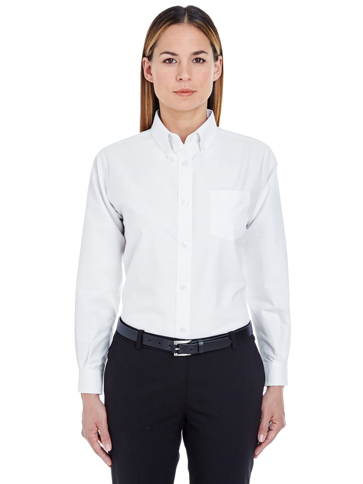 coral oxford shirt