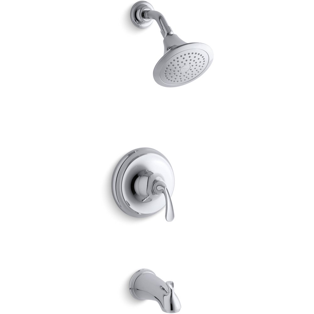 Kohler KTs102744 Forte Single Handle Ritetemp Tub And Shower Trim