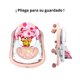 thumbnail image 5 of Andadera para Bebé con luz sonido llantas de gel diseño León - Rosa, 5 of 7