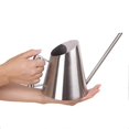 thumbnail image 3 of Stainless Steel Watering Kettle Watering Can Flower Gardening Tool Long Mouth Succulent Watering Device 900ML (Silver), 3 of 3