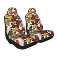thumbnail image 2 of Yiaed Retro Floral Butterfly Print Car Seat Covers,Universal Auto Seats Protector Fits for Car,SUV Sedan,Truck,Automotive Seat Covers & Accessories-1, 2 of 9
