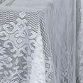 thumbnail image 4 of Efavormart 60"x126" White Floral Lace Tablecloths For Banquet Party Wedding Event Home Decoration, 4 of 11
