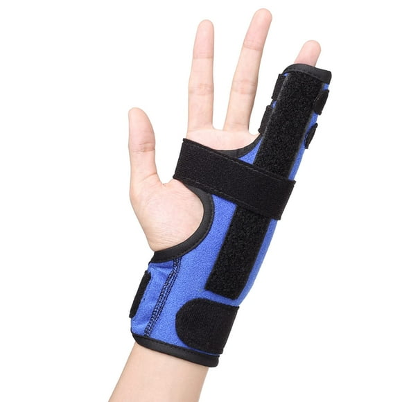 Pinky Finger Splint, Adjustable 4th or 5th Finger Splint, Metacarpal Finger Splint Hand Brace for Boxer’s Fracture, Broken Fingers, Arthritis, Te