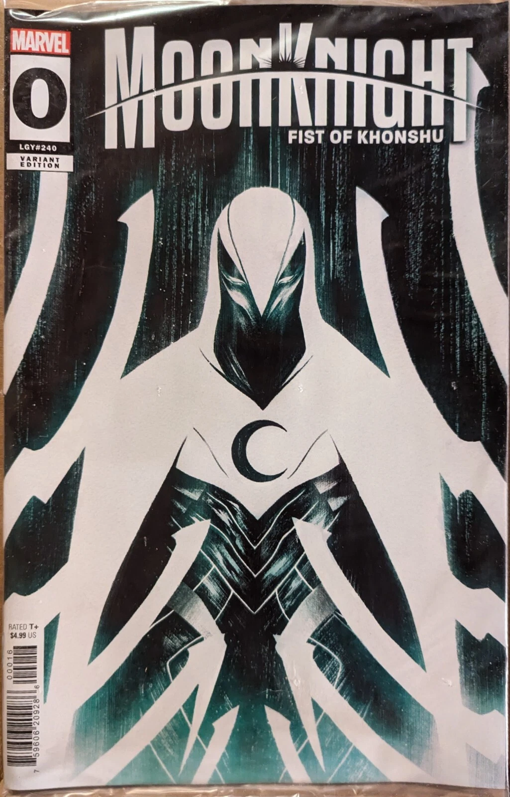 Moon Knight Fist Of Khonshu #0 Surprise Secret Polybagged One Per Store Variant