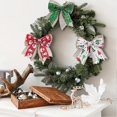 thumbnail image 5 of Colgante decorativo de moda con lazo de doble capa para puerta de árbol y pared de Navidad, 5 of 5