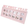 thumbnail image 2 of Baby First Año Marco de imagen 12 Mes Milestone Frame Frame Baby Shower Regalo, 2 of 7