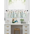 thumbnail image 5 of Valances for Windows Colorful Daisy Rod Pocket Cafe Window Treatments Valance Curtains for Kitchen Bathroom Laundry Basement Windows 42"x12", 5 of 9