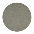 thumbnail image 6 of Inspire Modern Boucle Fabric Round Ottoman Grey, 6 of 6