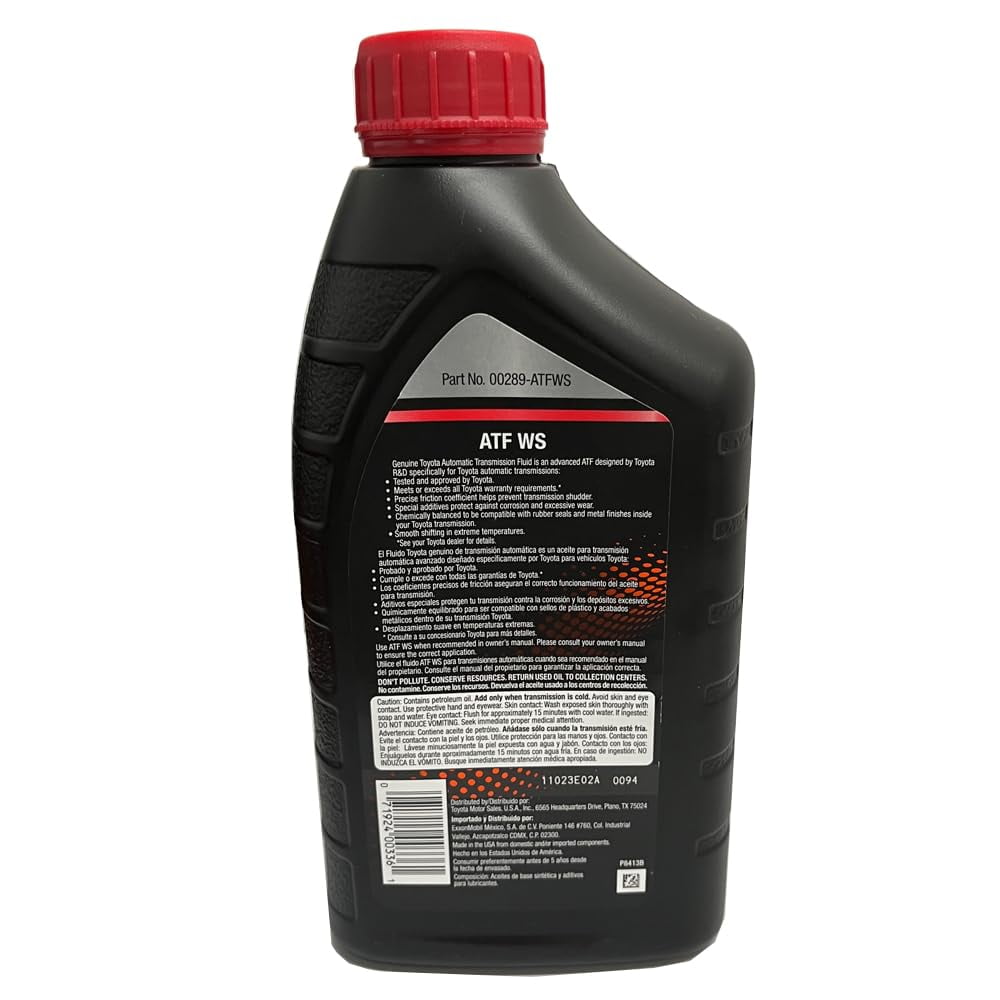 Genuine Atf Automatic Transmission Oil Fluid Atfws Lexus Scion X 7Qt